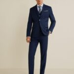 Blue Suit Design