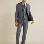 Gray suit